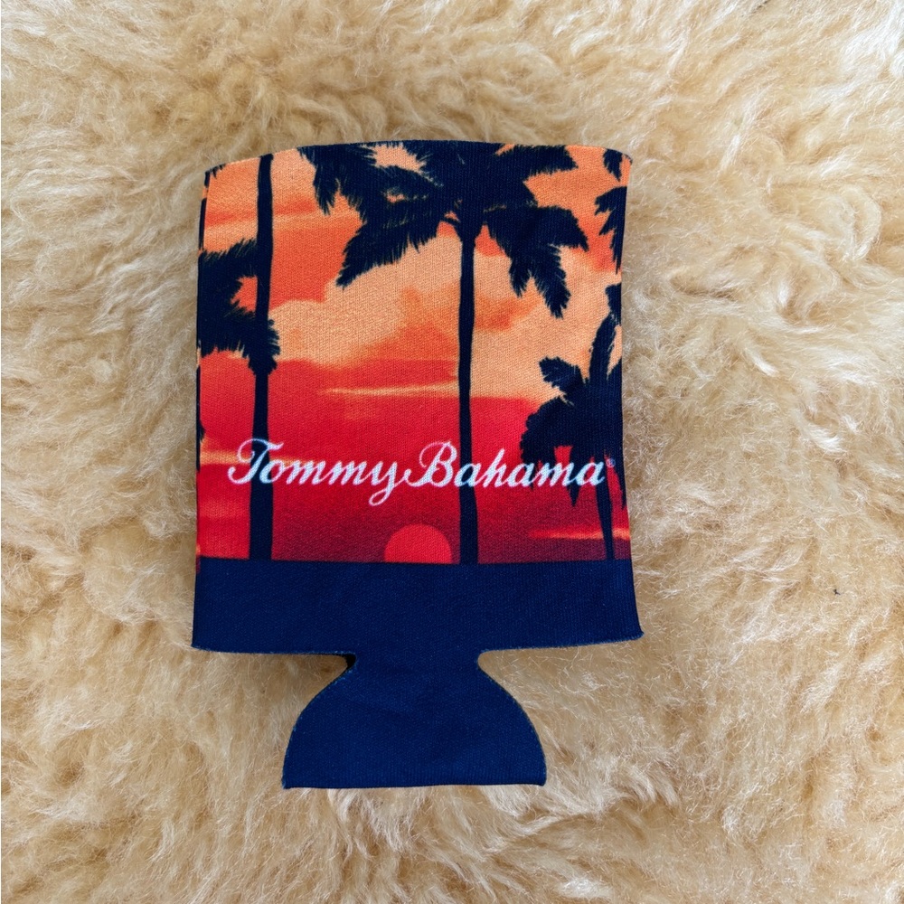 Tommy Bahama Sunset Palm Tree Koozie